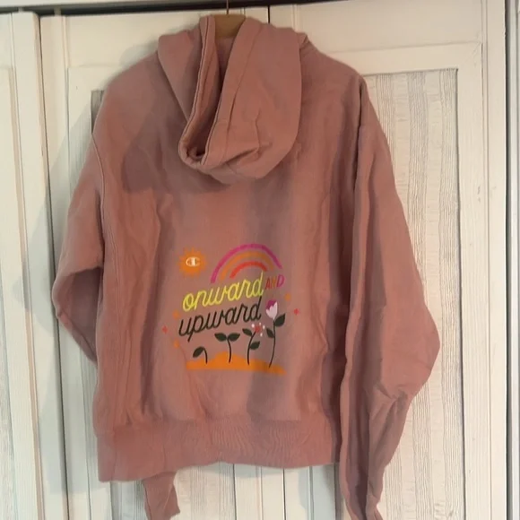 x steffi lynn Onward & Upward Reverse Weave Hoodie by CHAMPION size M - Picture 6 of 7